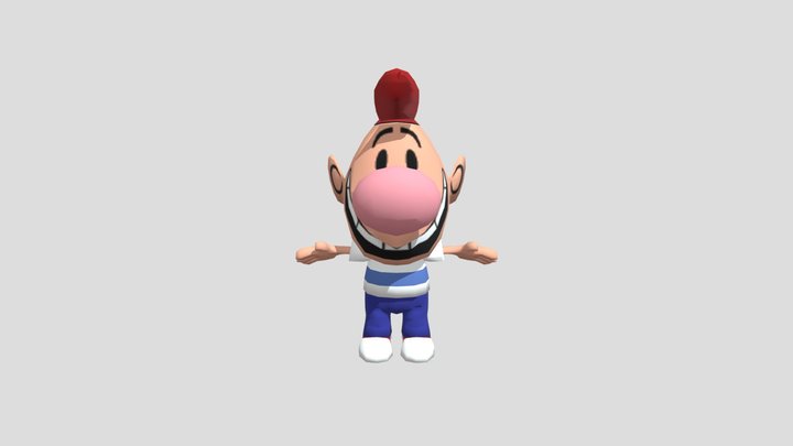 GameCube - The Grim Adventures of Billy & Mandy 3D Model