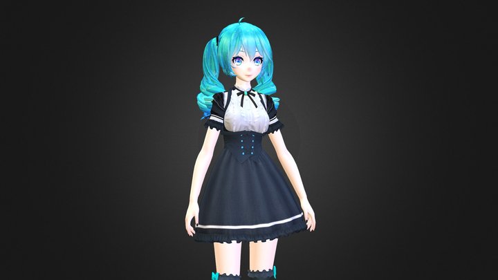 Nyan9 3D Model