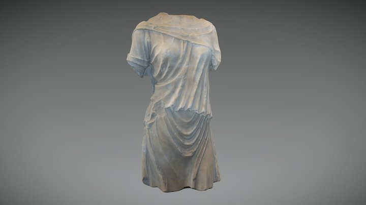 Ancient Sculpture 3D Model