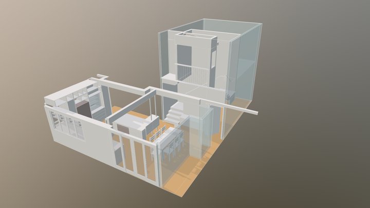 CRE_Main House Kitchen 3D Model