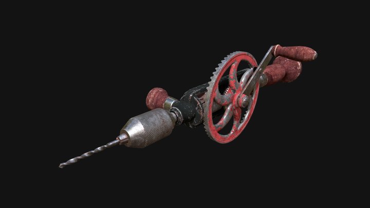 Millers Falls No. 980 Drill 3D Model