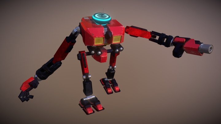 Van Zele Vincent Bot - 2DAE02 - 3DForGames2 3D Model