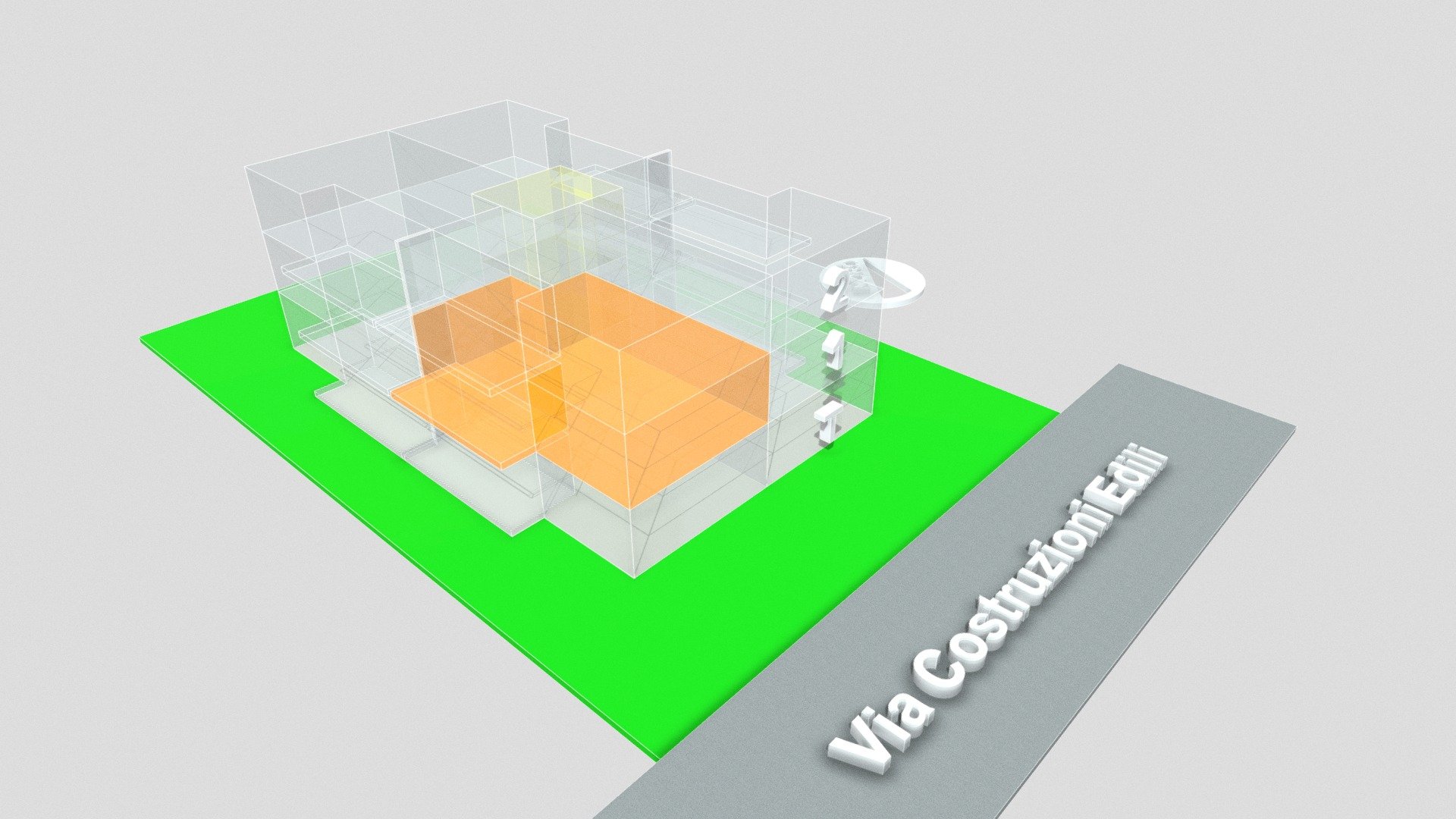 Demo Posizione Interna — Sketchfab embed 3D viewer