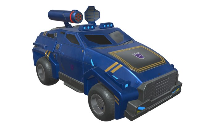 Soundwave (Truck) - Transformers Galactic Trials 3D Model