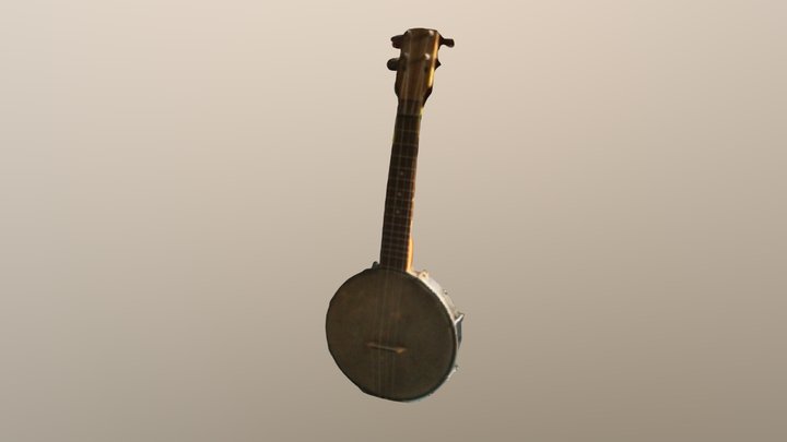 Banjolele Scan Test 3D Model