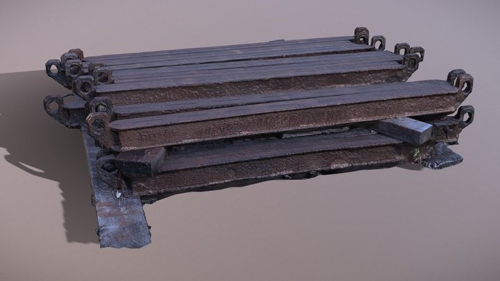 Steel railings – Modelo 3D gratuito STL