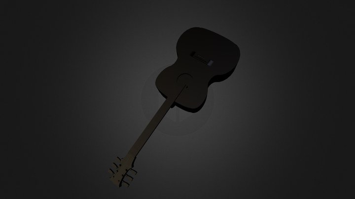 Guitar 3D Model