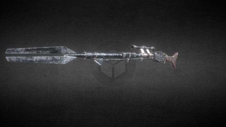 Mandalorian_Rifle 3D Model