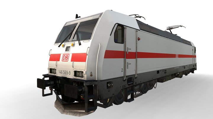 Locomotive Class 146 569-9 - DB Fernverkehr 3D Model