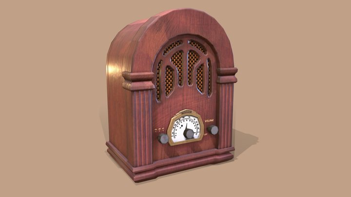 [STUDENT WORK]- Radio ClearClick Reproduction 3D Model
