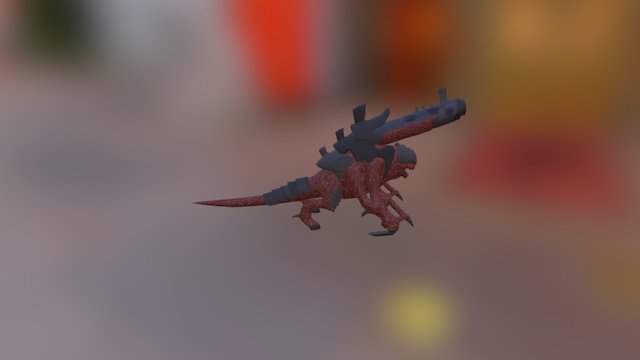 Monster w/ Textures v.1 3D Model