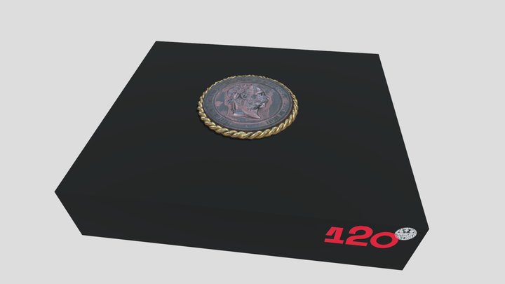 Medalja "Franc Jožef" 3D Model