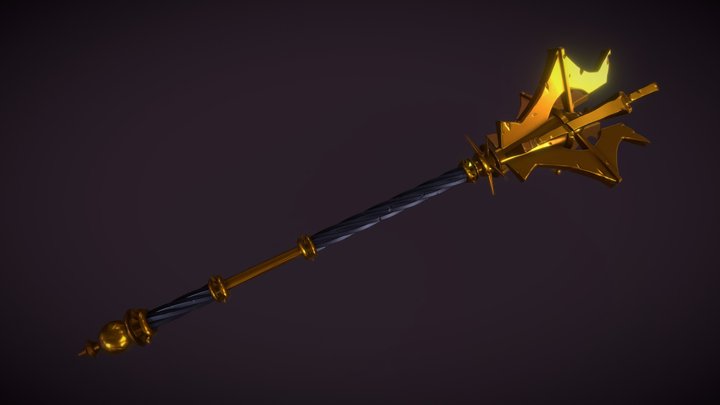 Mace Sculpt 3D Model