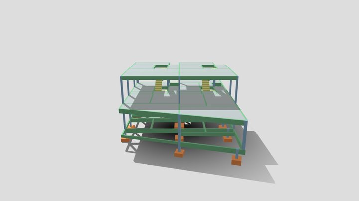 152. BLOCO E - Cond. São Caetano de Odi. 3D Model