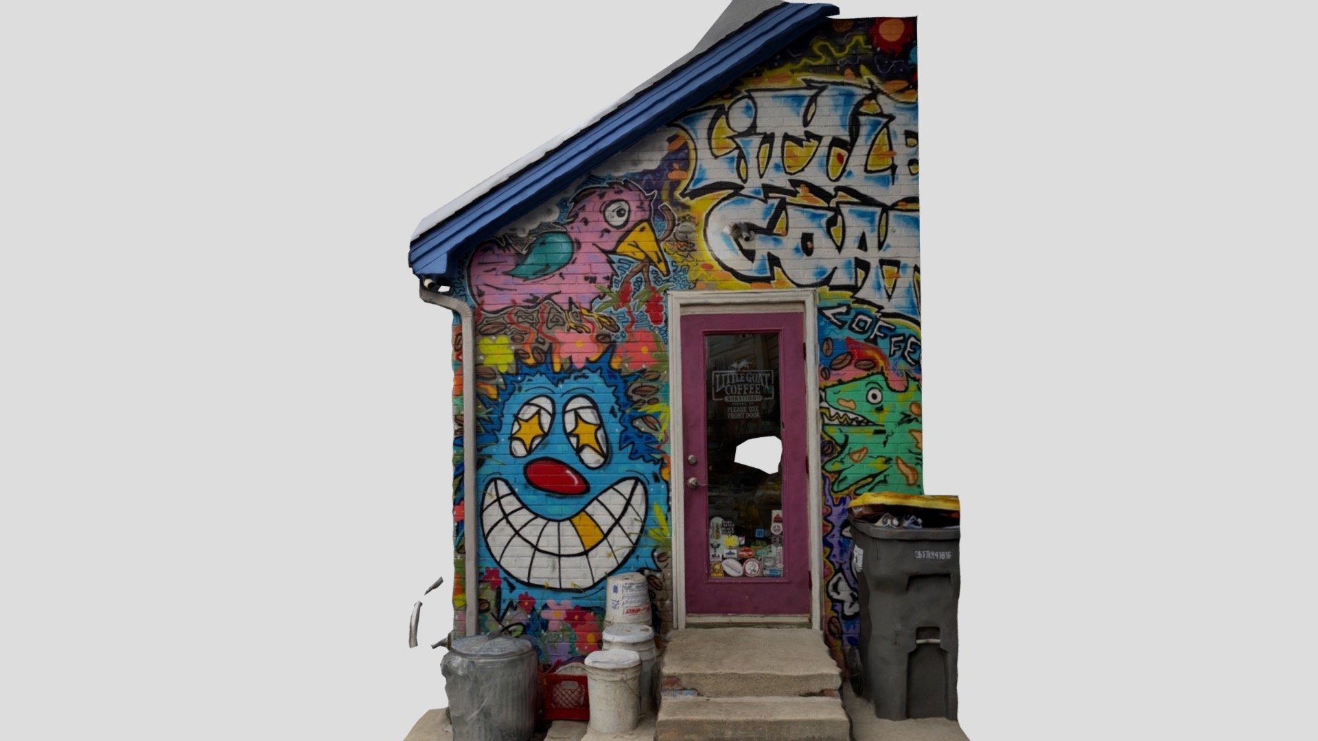 Day 111: Little Goat Coffee Mural