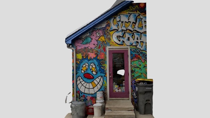 Day 111: Little Goat Coffee Mural – Modello 3D gratuito STL