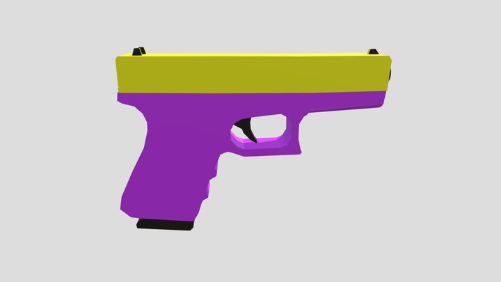 Pistol 3D Model