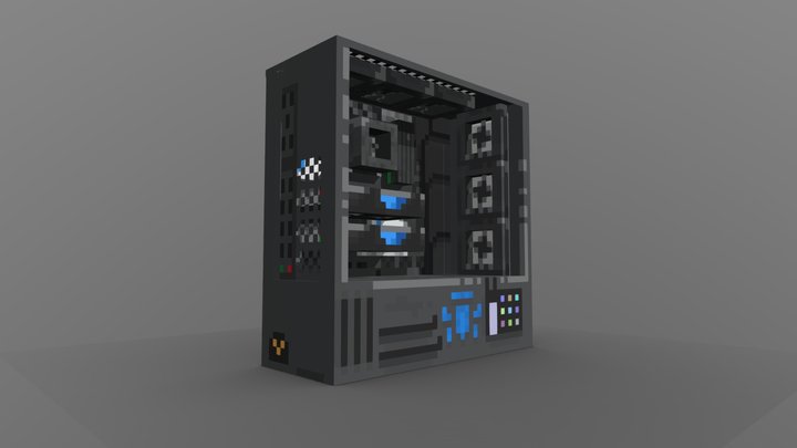 Gaming PC blockbench