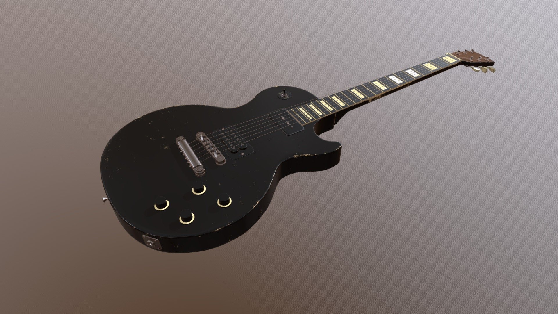 Gibson Les Paul - 3D model by ducKnas [d1a4648] - Sketchfab