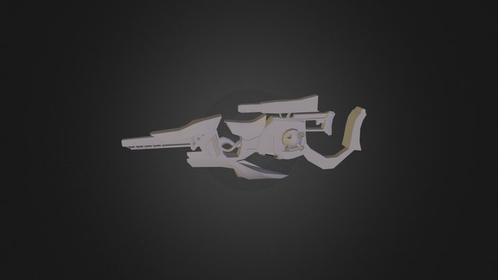 SpaceGun002 3D Model
