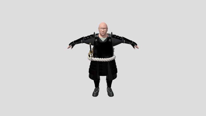 St Samurai 3D Model