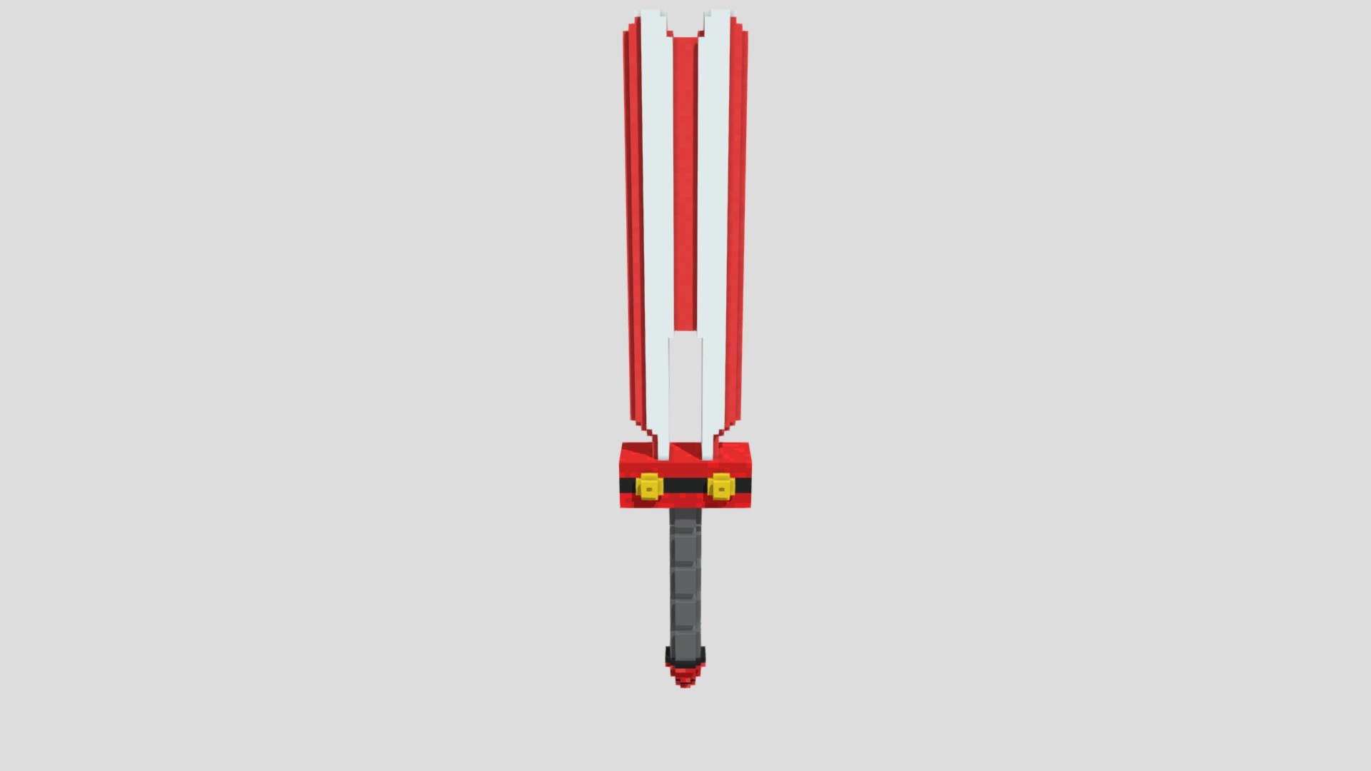 Minecraft 艾爾之光 艾索德大劍 — Sketchfab embed 3D viewer