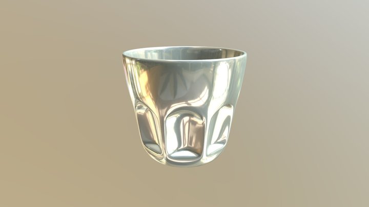 Whiskey glass 3D Model