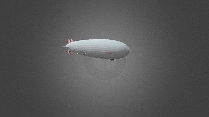 LZ-129 Hindenburg 3D Model