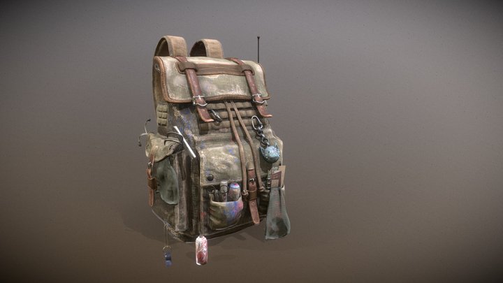 Old Backpack ( Renewed Hope) 3D Model