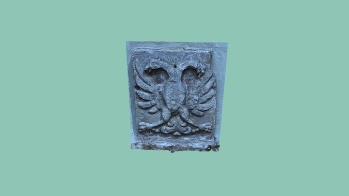 Doppeladler, Dreikoenigskapelle Dinkelsbuehl 3D Model