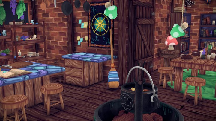 Witch House 3D Model