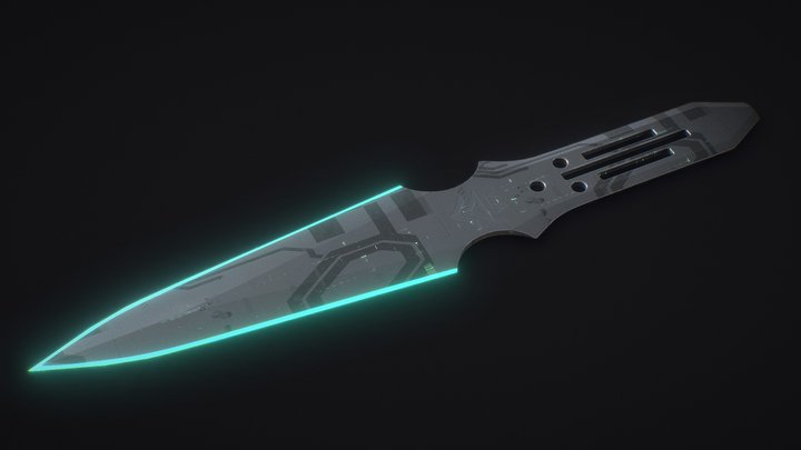 Cyberpunk Knife – Modèle 3D gratuit STL