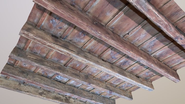 Wood ceiling 3D Model