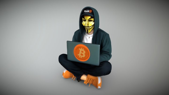 Satoshi Nakamoto (Plan ₿) 3D Model
