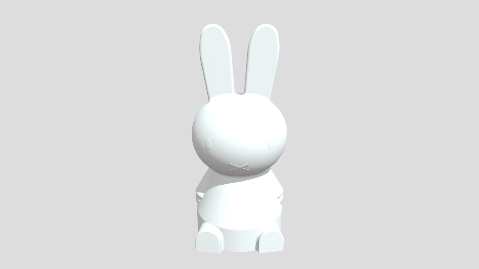 miffy - 3D model by LinaLaimina [d1ac41e] - Sketchfab