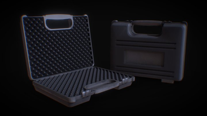 Tool/gun storage case 3D Model