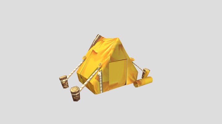 3DS - Animal Crossing New Leaf - Tent 3D Model