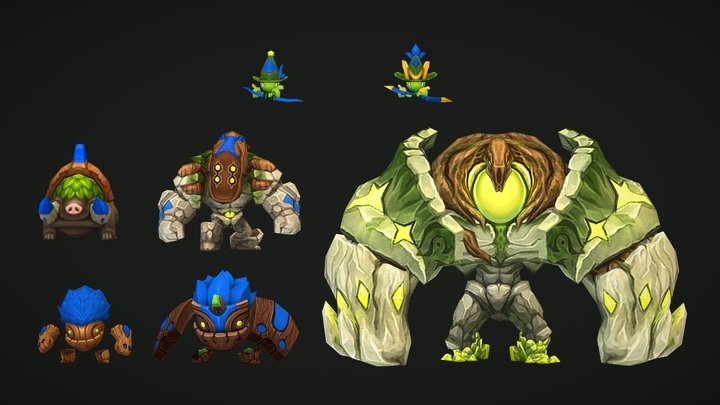 Forest Minion - Saige 3D Model