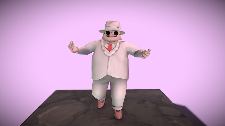 Porco Rosso 3D Model
