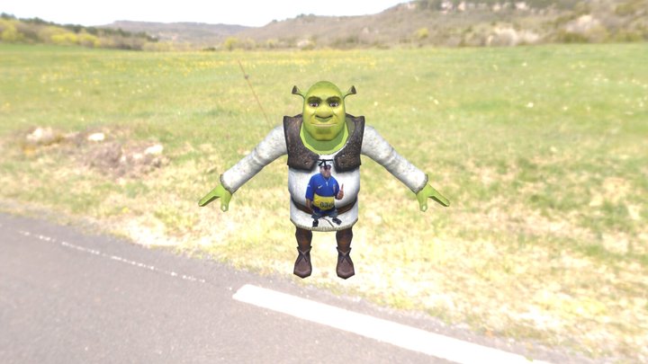 Shrek Dios 3D Model