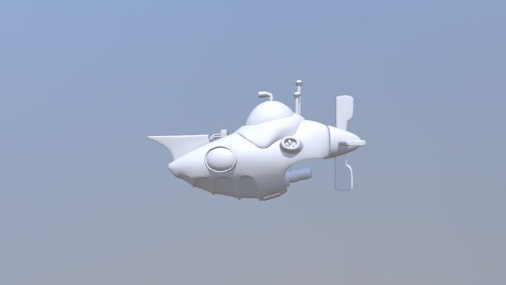 Submarine Final Design 3D Model