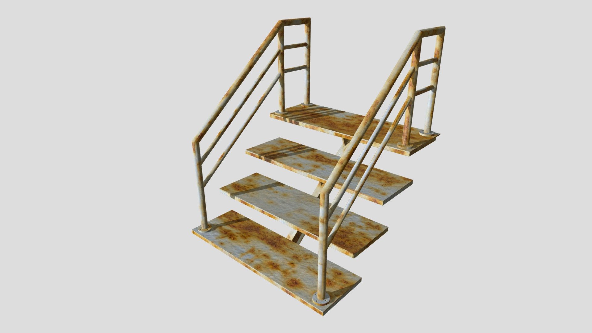 INDUSTRIAL RUSTY STAIR