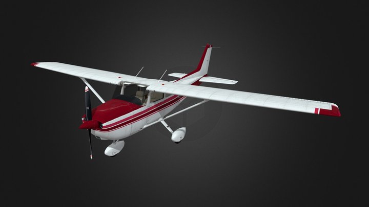 Cessna172 3D Model