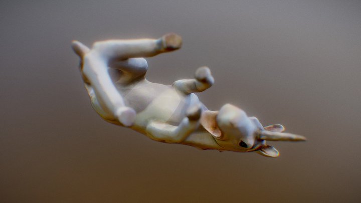 Drunk Unicorn 3D Model