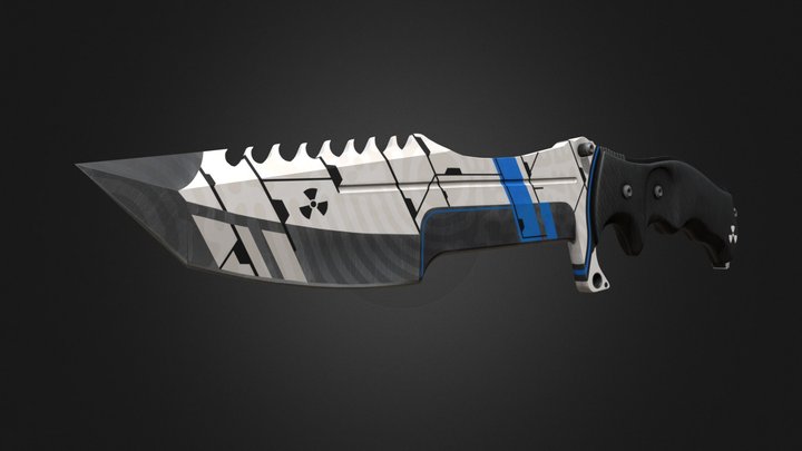 Huntsman - Toxic Waste (Blue) 3D Model