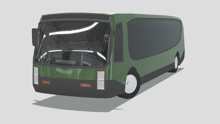 City bus 3D Model