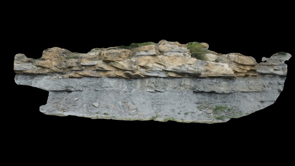 Tidal bar sandstones (Roda d'Isàbena) Loc1 - 3D model by Pau Arbués ...