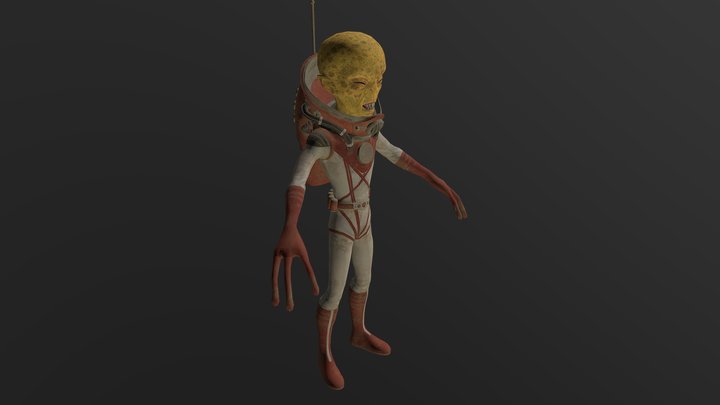 Alien 3D Model