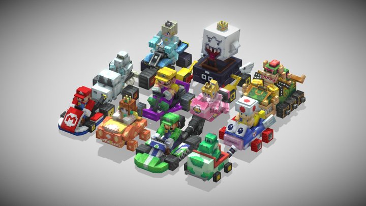 Mario Kart 3D Model