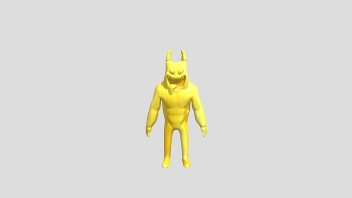 The hellish banban gold 3D Model